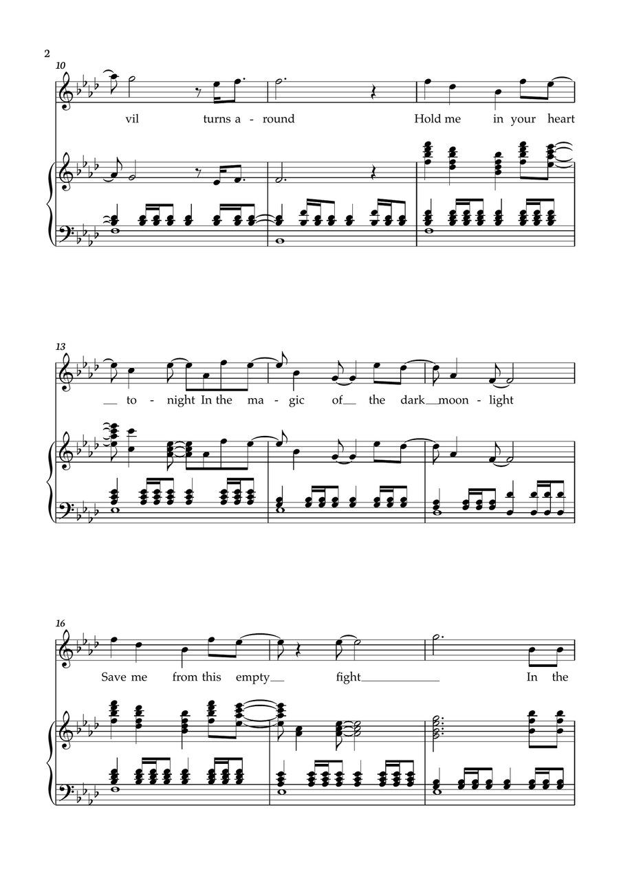 Abracadabra Abracadabra Piano, Vocal scores gallery preview page 2