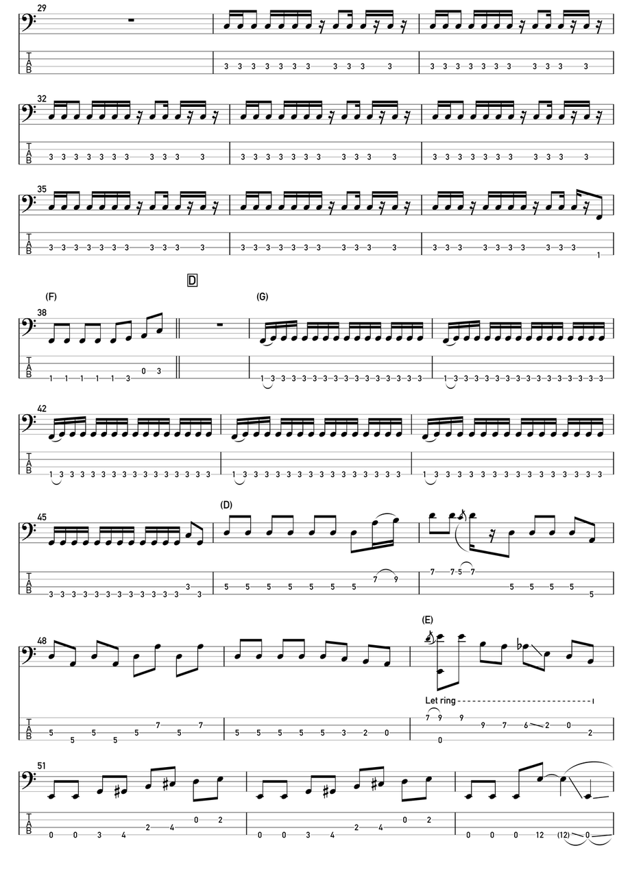 The Invisible Man Acoustic Guitar scores gallery preview page 2