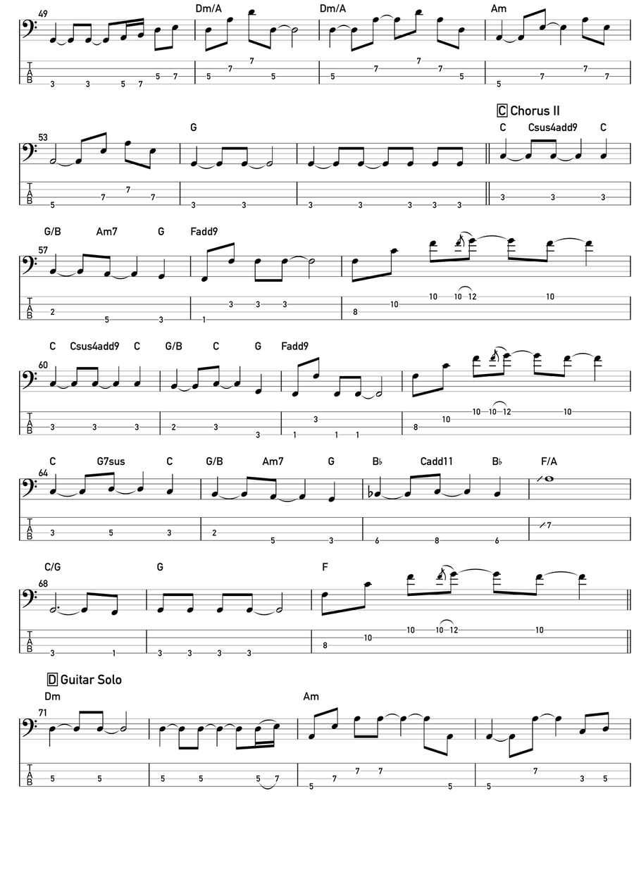 These Are The Days Of Our Lives Acoustic Guitar scores gallery preview page 3