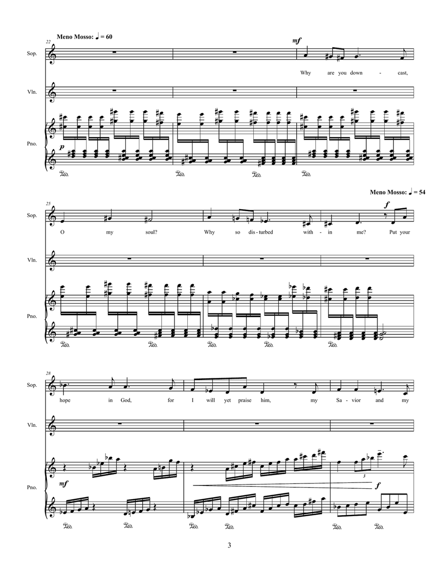 David's Song David's Song Piano, Vocal scores gallery preview page 3