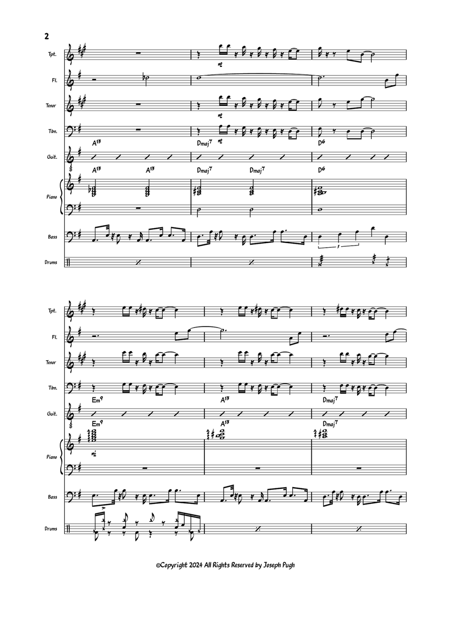 I Can't Resist I Can't Resist Jazz Ensemble scores gallery preview page 2