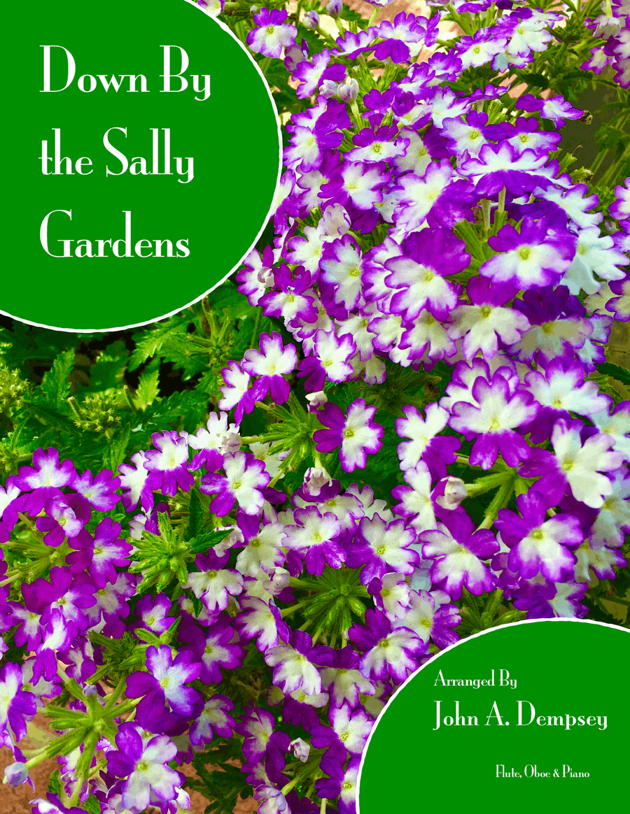 Down By the Sally Gardens (Trio for Flute, Oboe and Piano) Small Ensemble scores gallery preview page 1