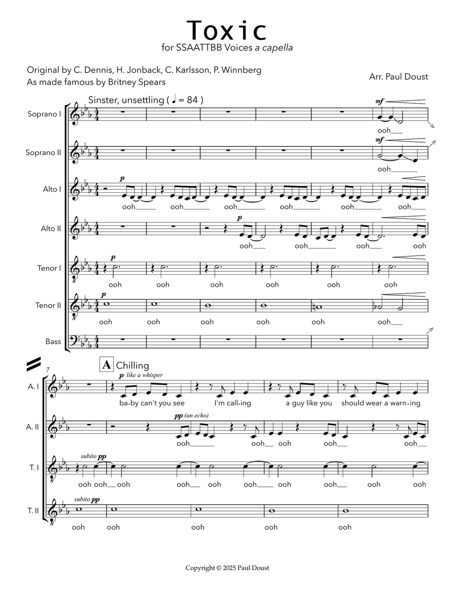 Toxic Toxic Divisi scores gallery preview page 1