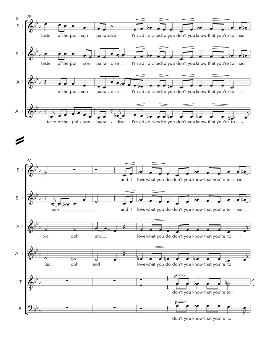 Toxic Toxic Divisi scores gallery preview page 6