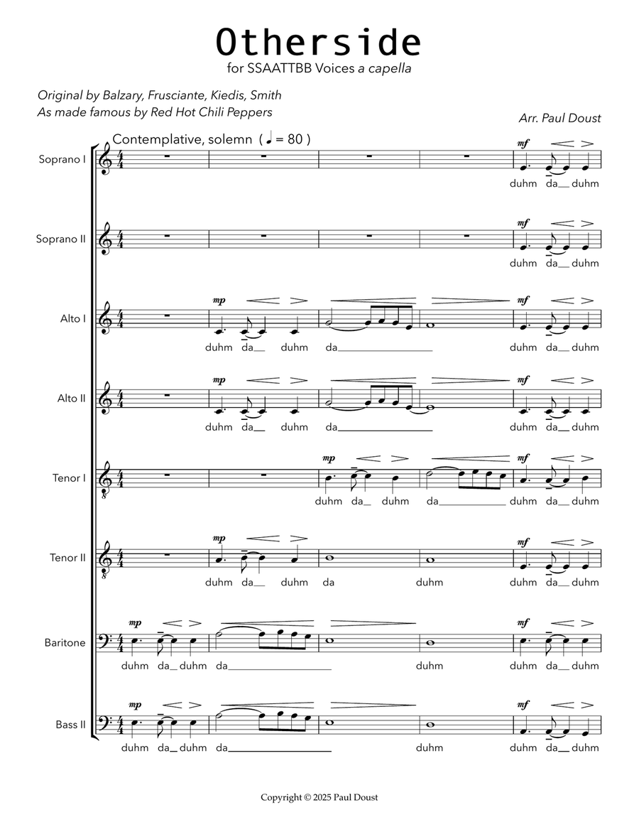 Otherside Otherside Divisi scores gallery preview page 1