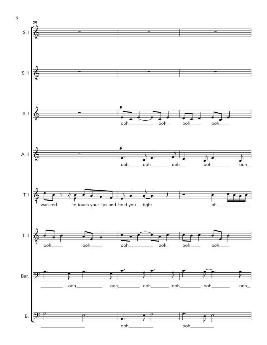 Alone Alone Divisi scores gallery preview page 6