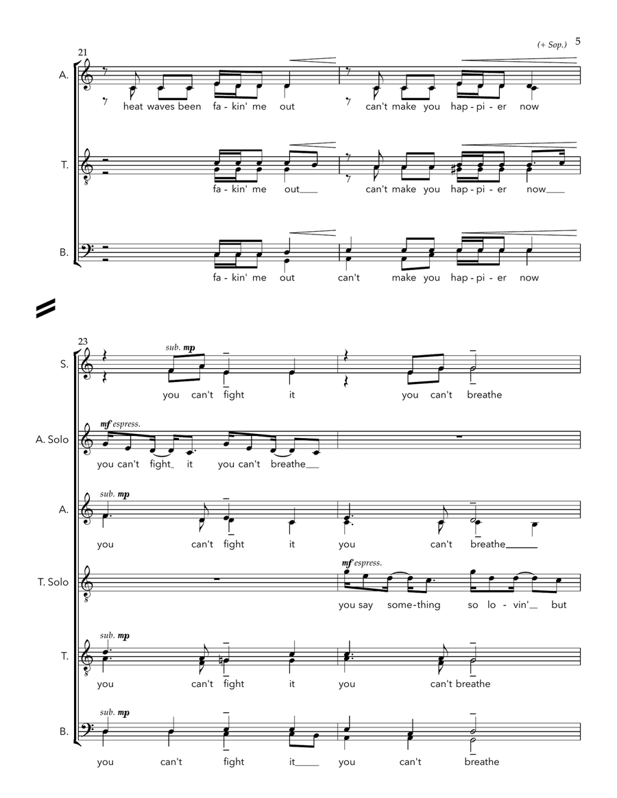 Heat Waves Heat Waves Divisi scores gallery preview page 5