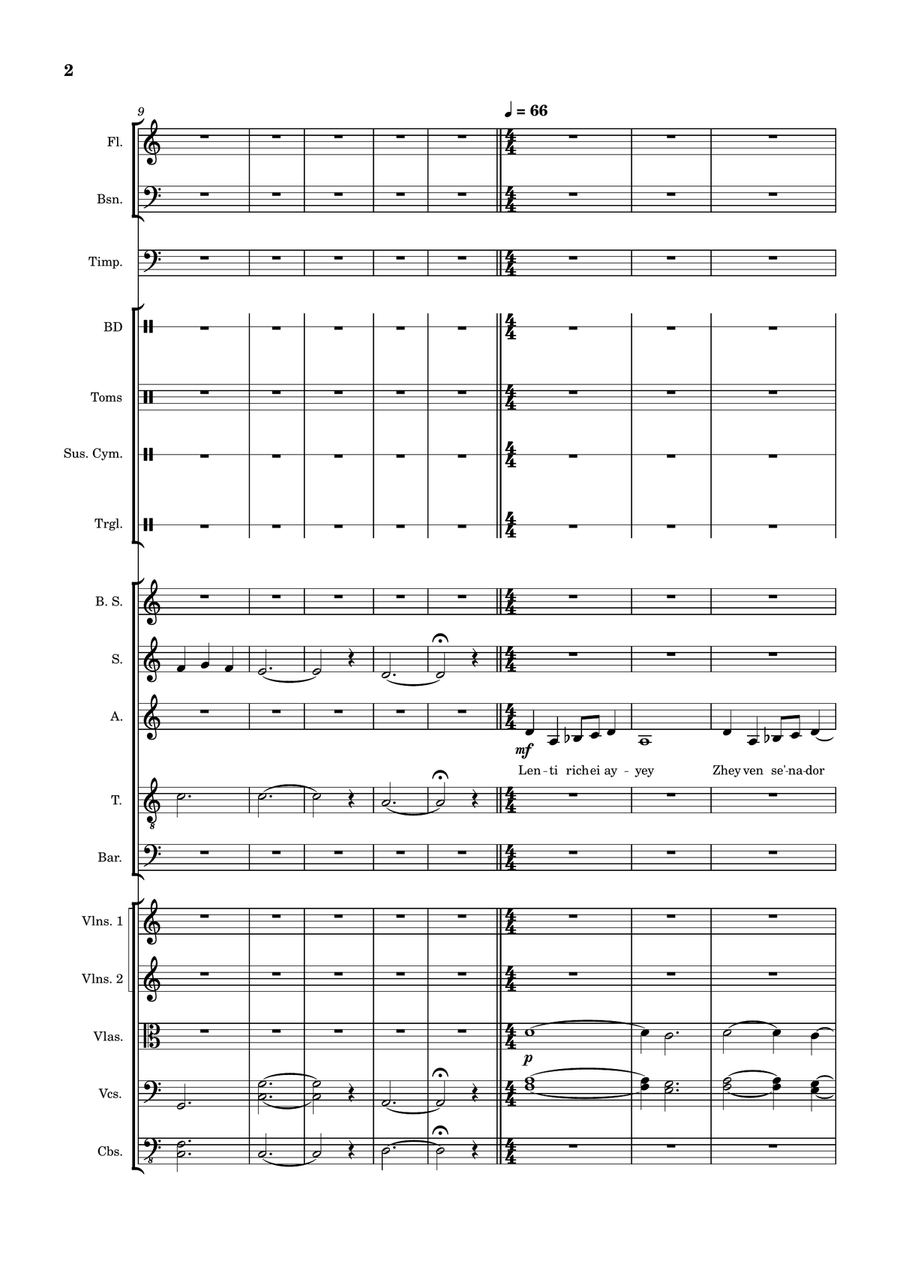 Mhysa Mhysa Large Ensemble scores gallery preview page 2