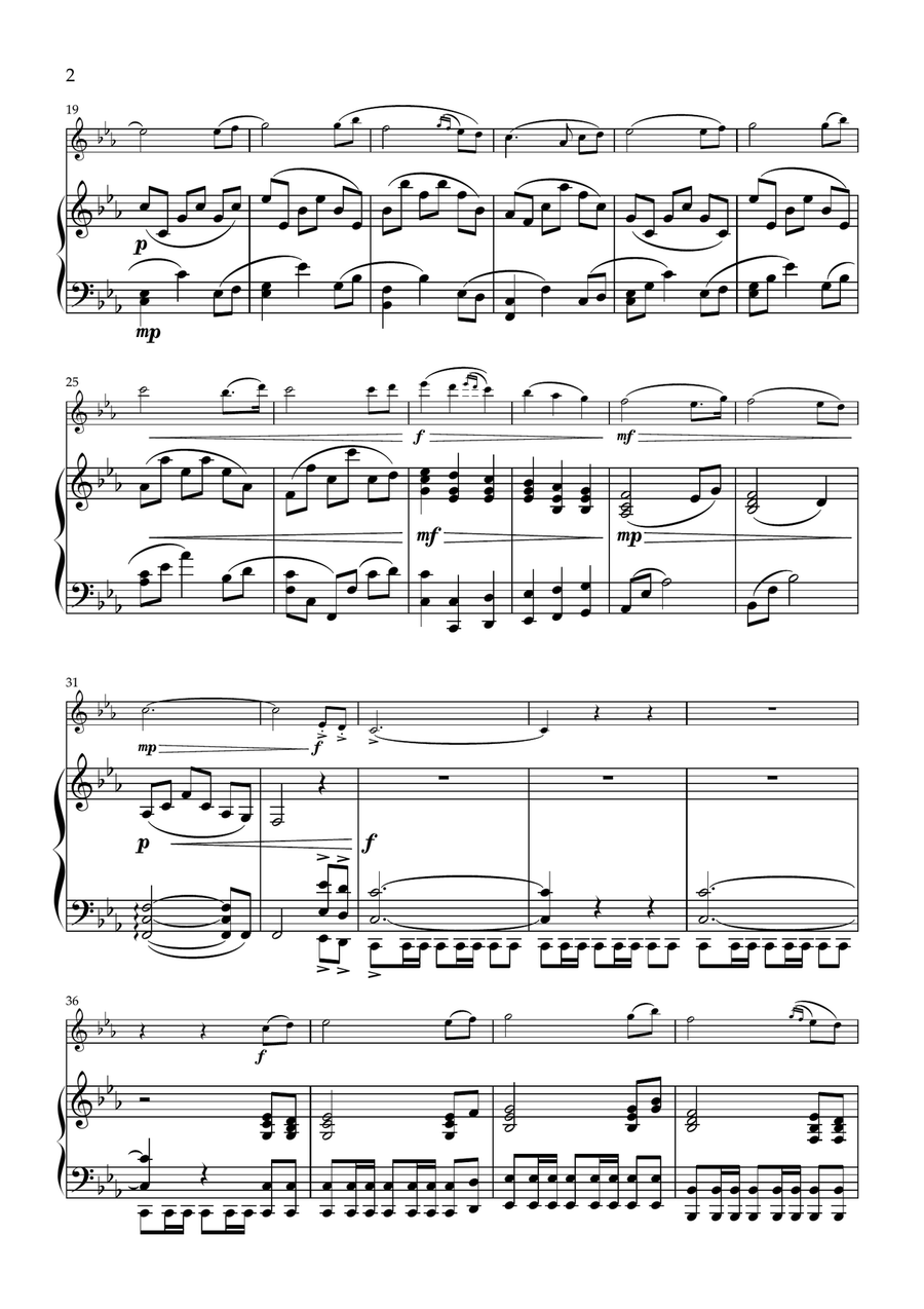 Elder Scrolls III Morrowind Violin Solo scores gallery preview page 2