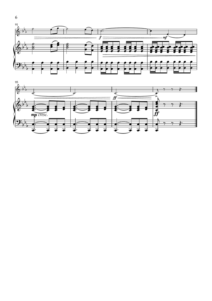Elder Scrolls III Morrowind Violin Solo scores gallery preview page 6