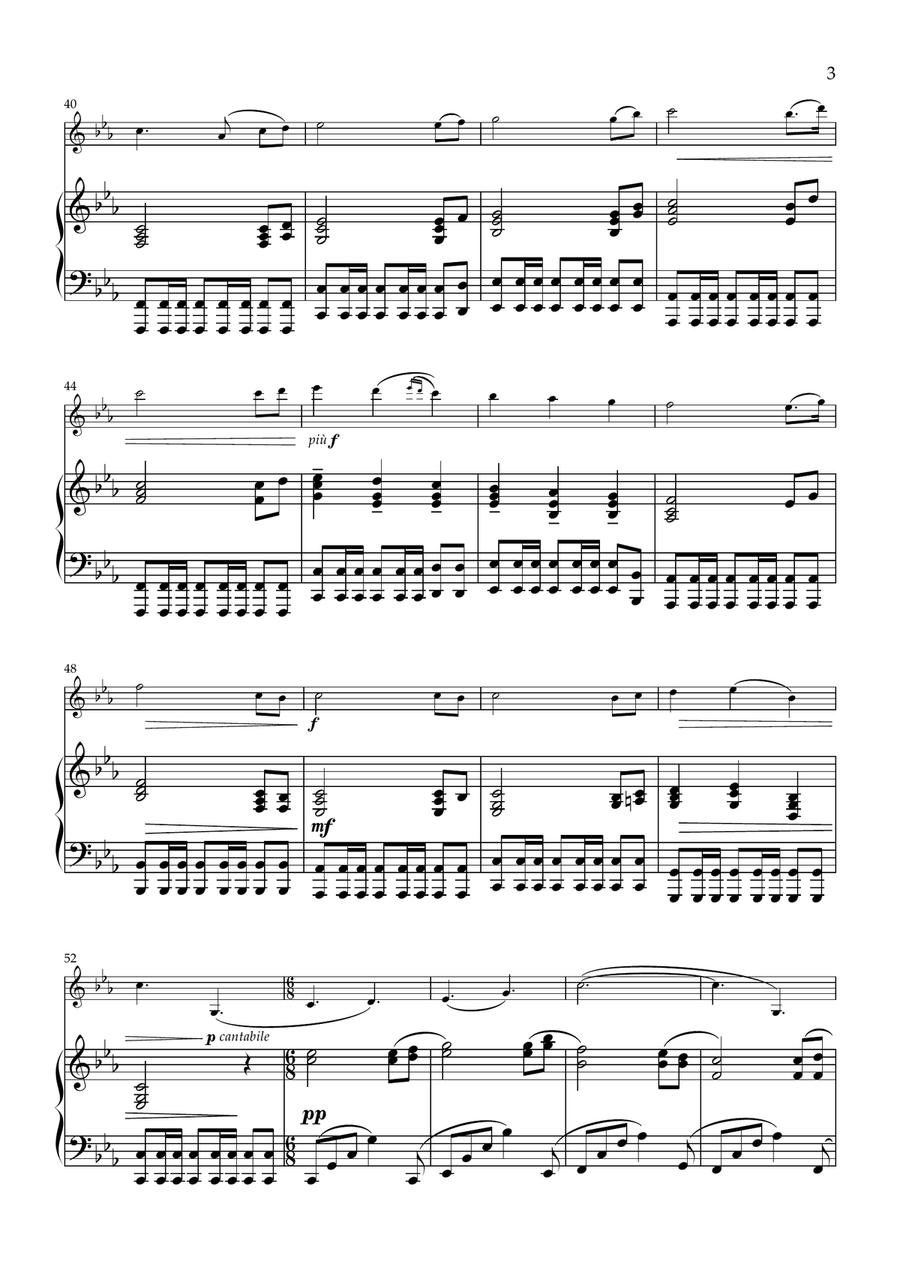 Elder Scrolls: Oblivion Elder Scrolls: Oblivion Violin Solo scores gallery preview page 3