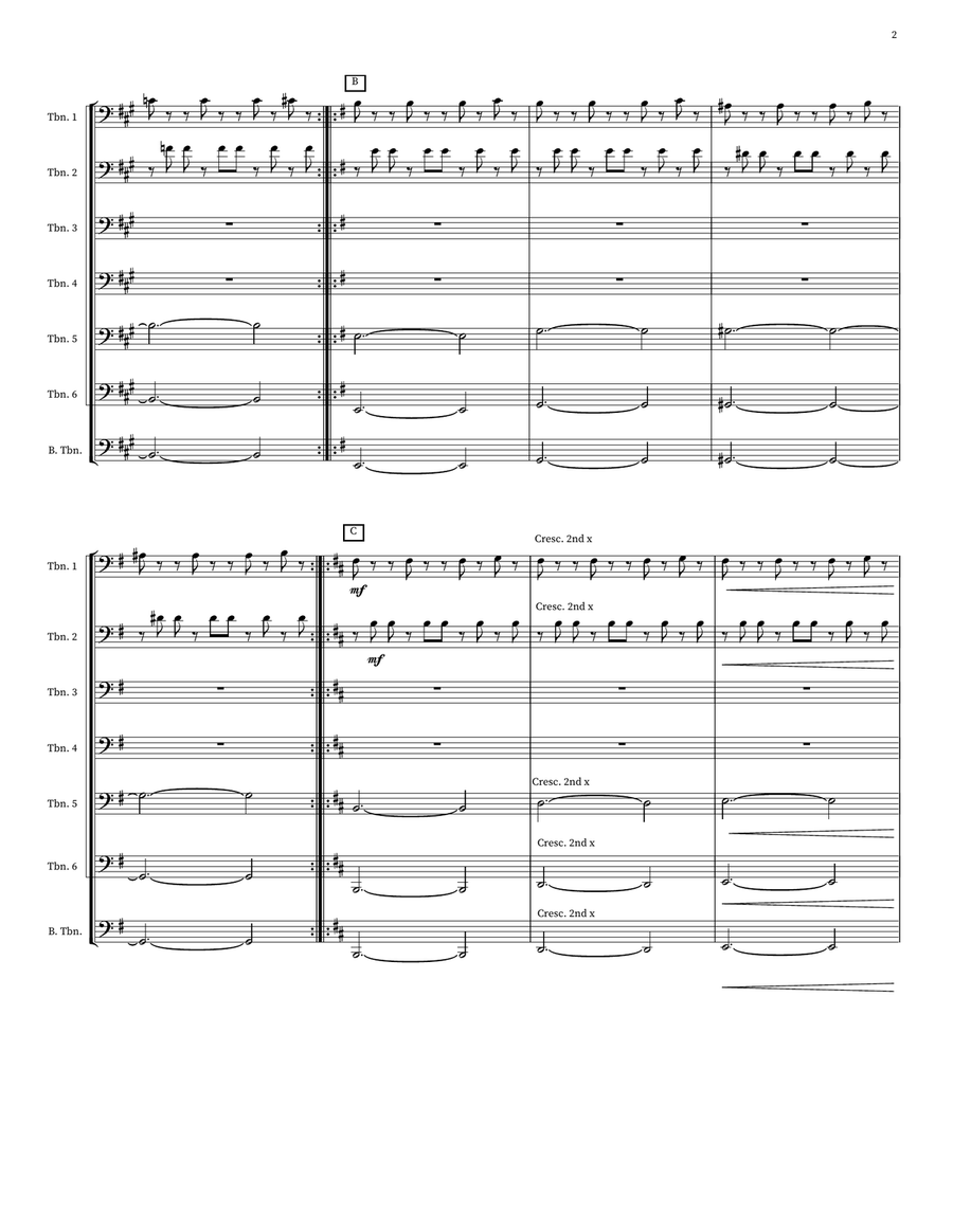 Halloween Theme Halloween Theme Small Ensemble scores gallery preview page 2