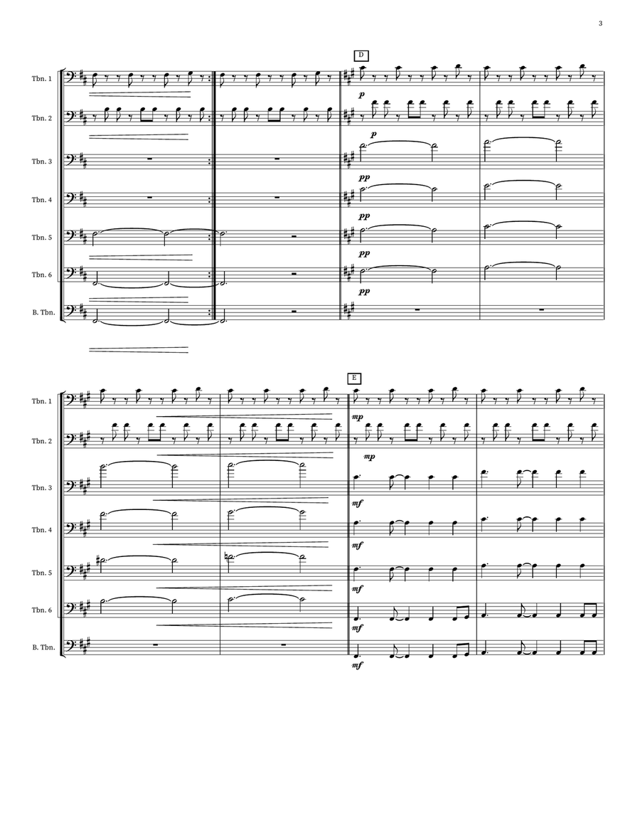 Halloween Theme Halloween Theme Small Ensemble scores gallery preview page 3