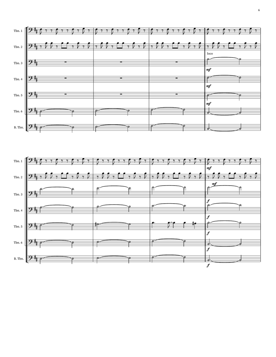 Halloween Theme Halloween Theme Small Ensemble scores gallery preview page 6