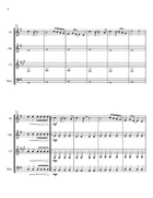 Don't Stop Believin' Woodwind Quartet scores gallery preview page 4