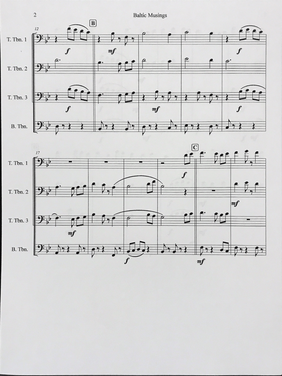 Baltic Musings Baltic Musings Small Ensemble scores gallery preview page 3