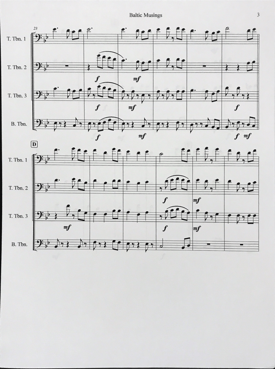 Baltic Musings Baltic Musings Small Ensemble scores gallery preview page 4