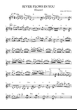River flows in you - Partitura com cifra