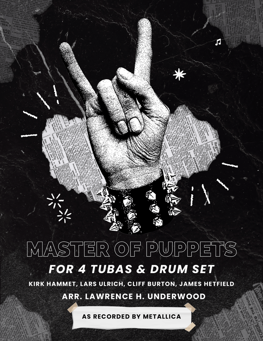 Master Of Puppets Small Ensemble scores gallery preview page 1