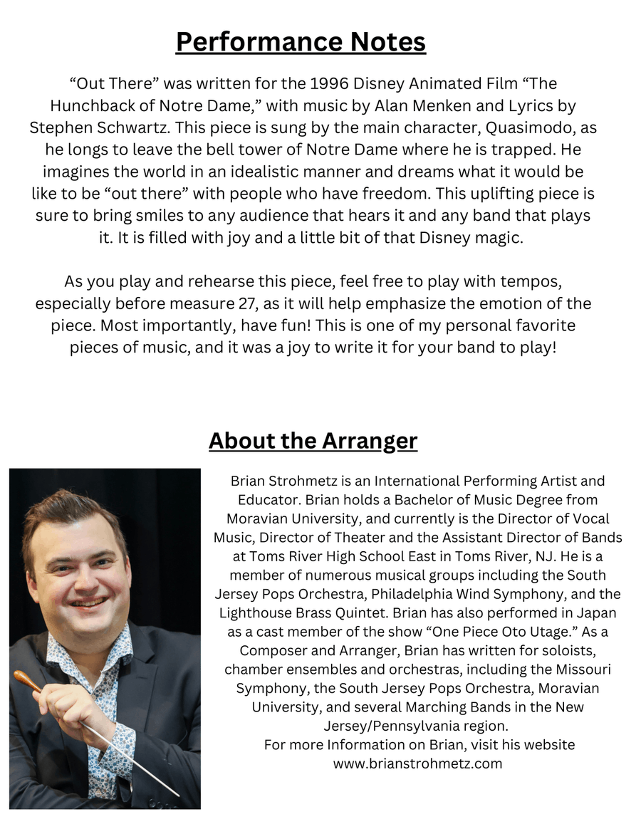 Out There Concert Band scores gallery preview page 2