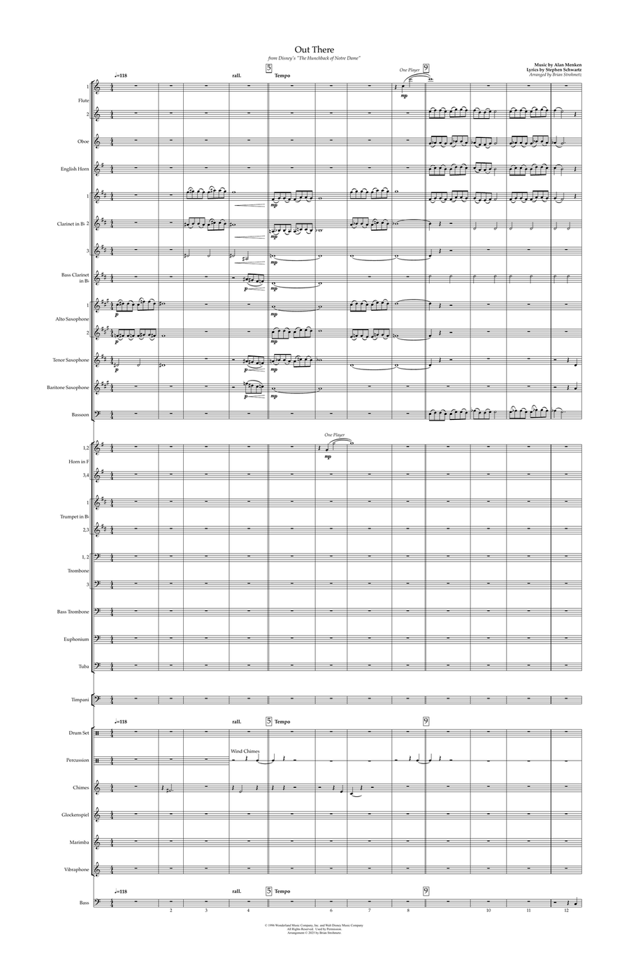 Out There Concert Band scores gallery preview page 3