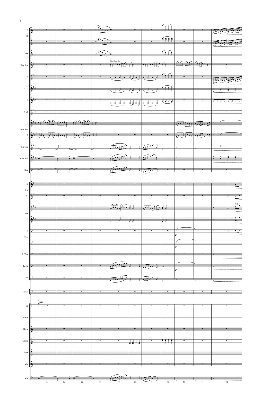Out There Concert Band scores gallery preview page 4