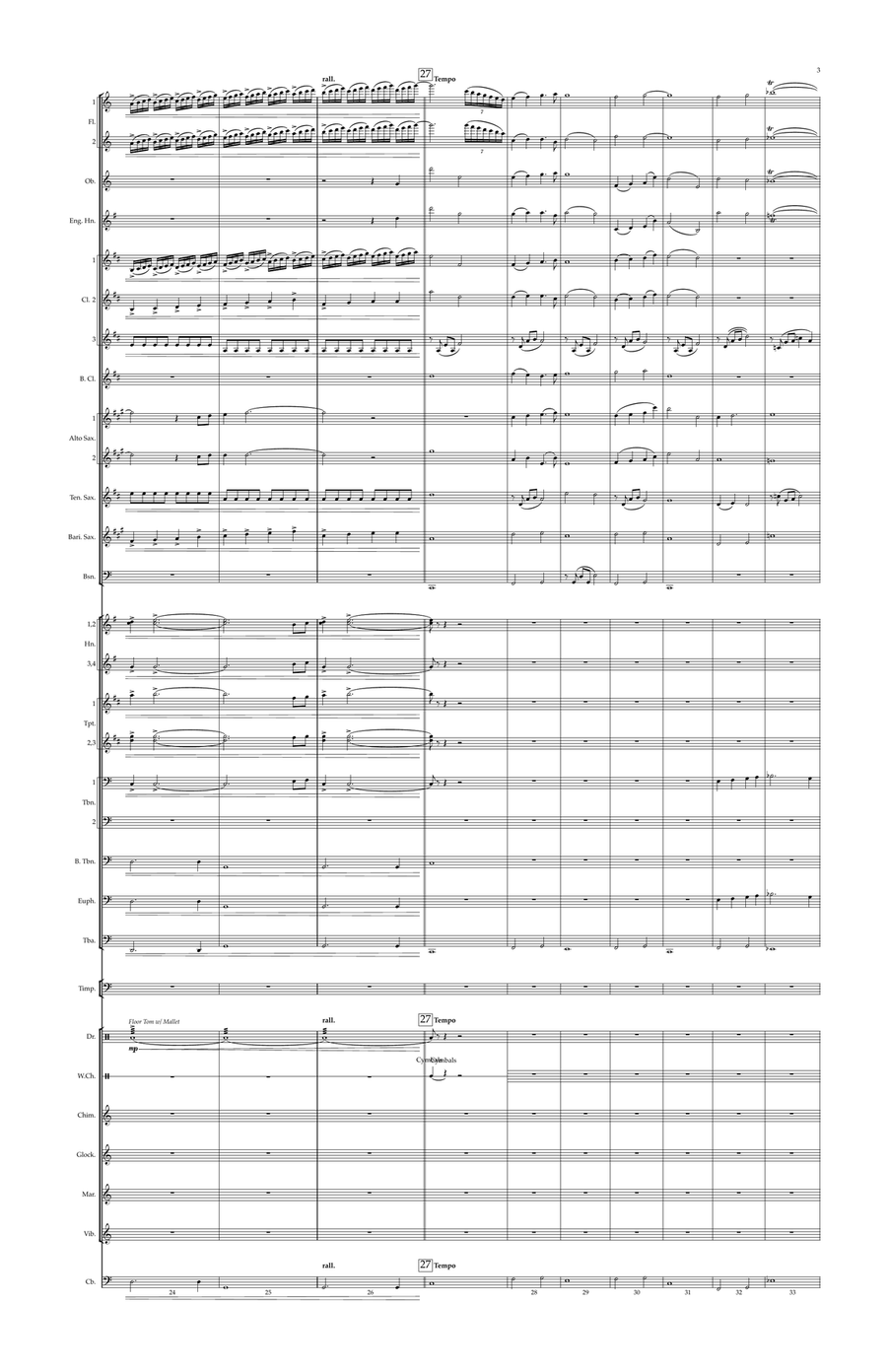 Out There Concert Band scores gallery preview page 5