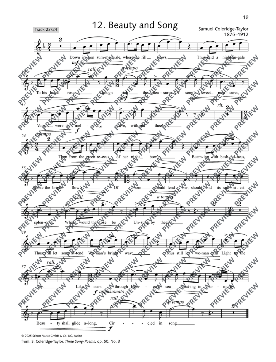 Beauty and Song Beauty and Song Alto Recorder scores gallery preview page 5