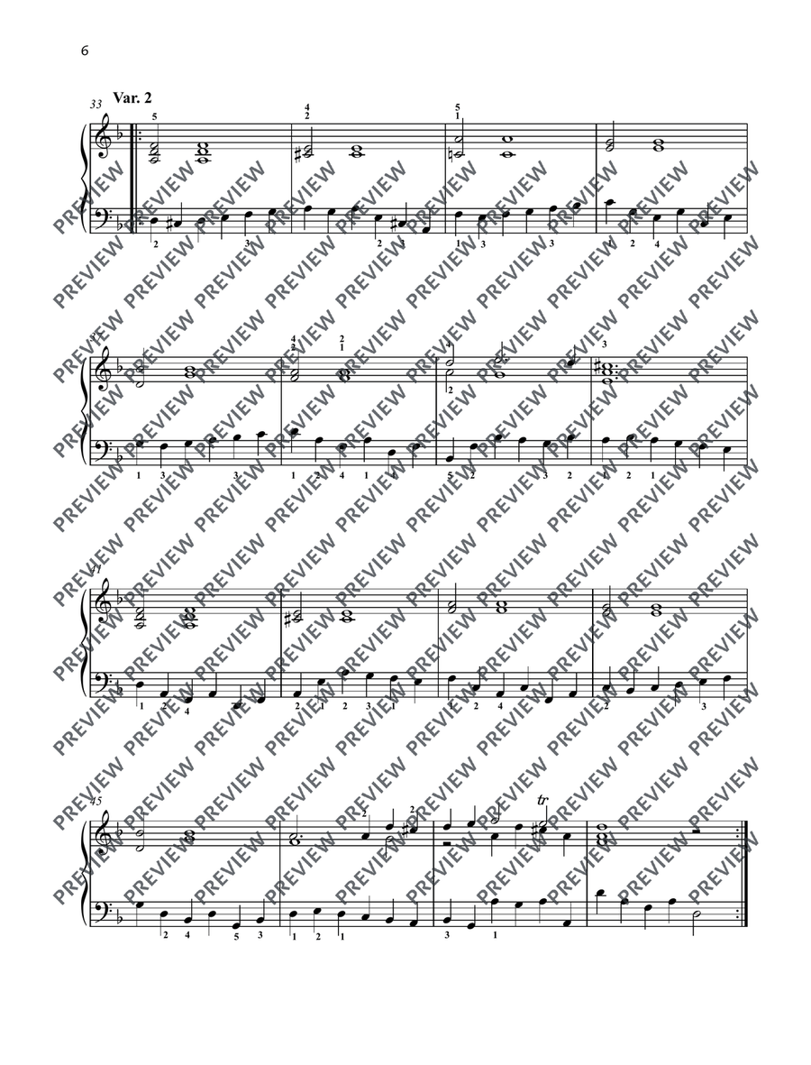 Best of Händel Best of Händel Piano Solo scores gallery preview page 7