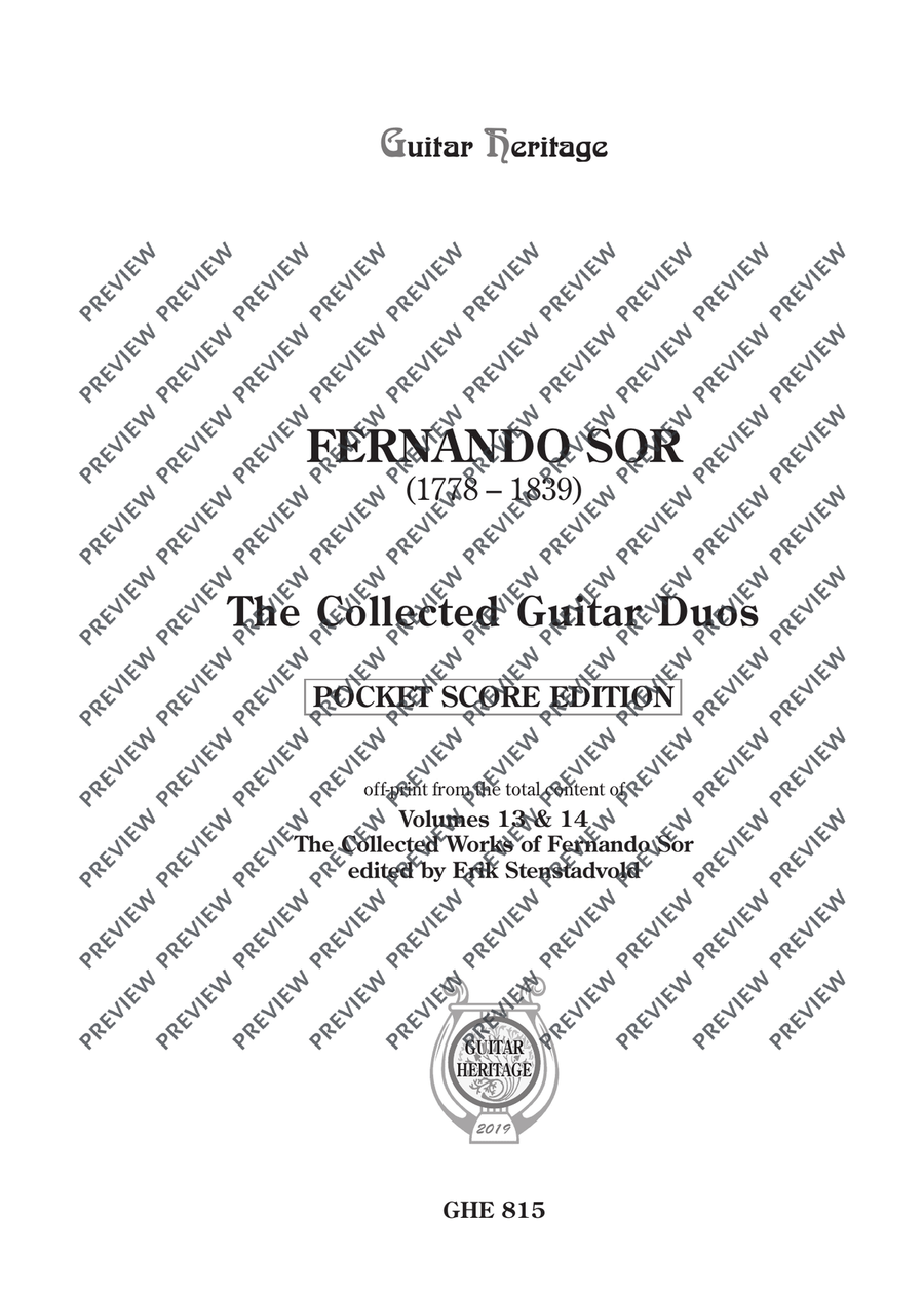 The Guitar Duos The Guitar Duos Miniature Score scores gallery preview page 2