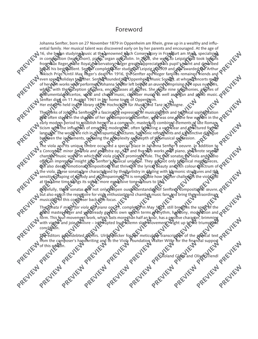 Sonata F minor Sonata F minor Piano Accompaniment scores gallery preview page 5