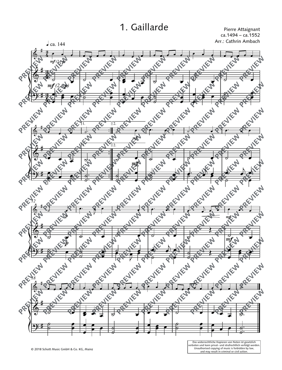 Easy Concert Pieces Flute Solo scores gallery preview page 5