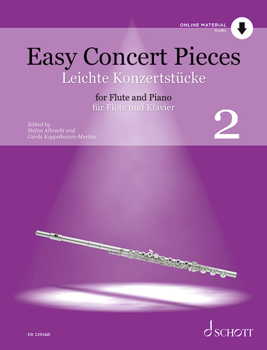Easy Concert Pieces Flute Solo scores gallery preview page 1