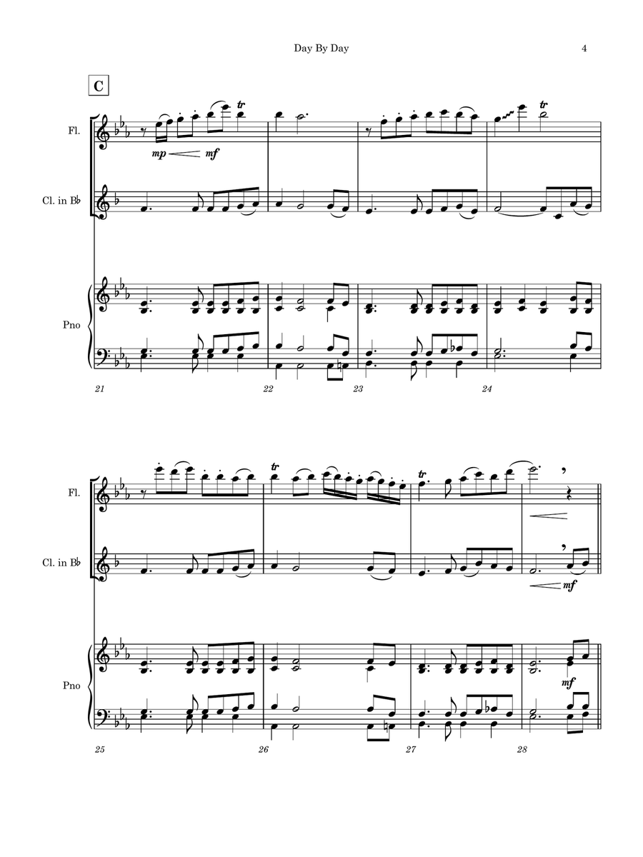 Day by Day Woodwind Duet scores gallery preview page 5