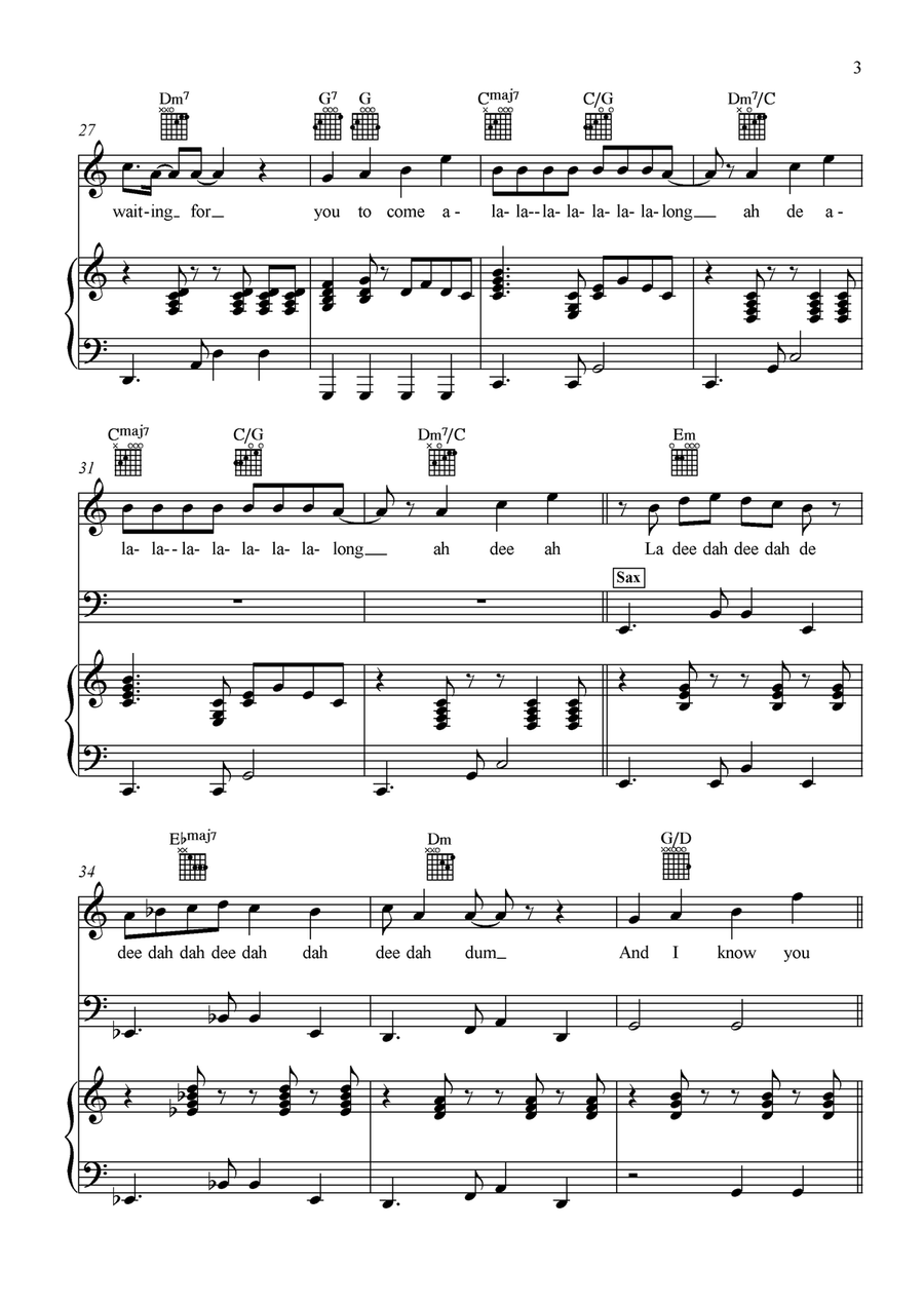 Better Hate Better Hate Piano, Vocal scores gallery preview page 3