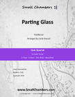 Parting Glass for Flute Quartet: 2C, Alto, Bass