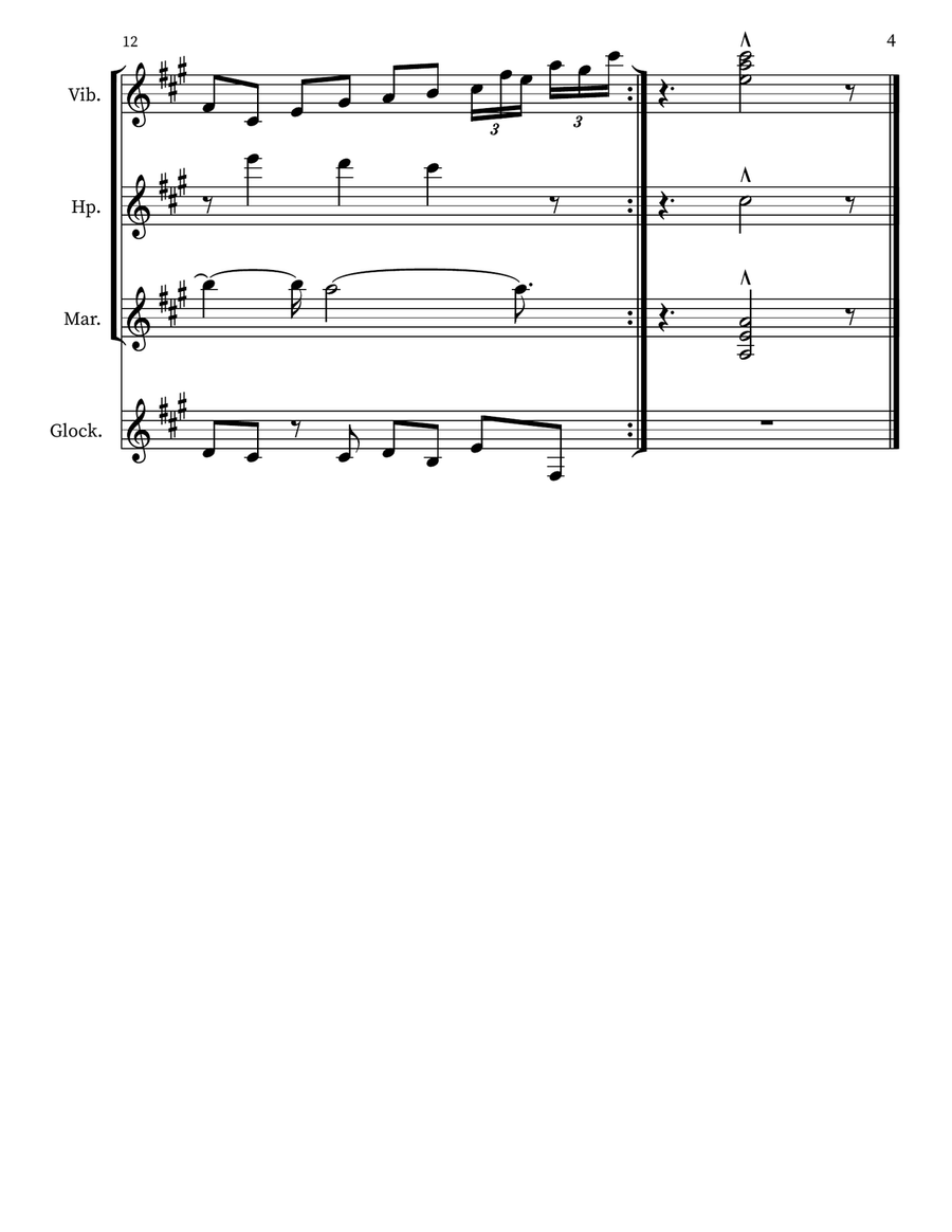 Game 14 Game 14 Small Ensemble scores gallery preview page 4