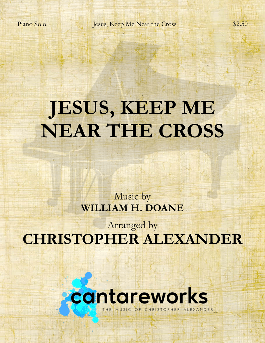 Jesus, Keep Me Near the Cross Piano Solo scores gallery preview page 1