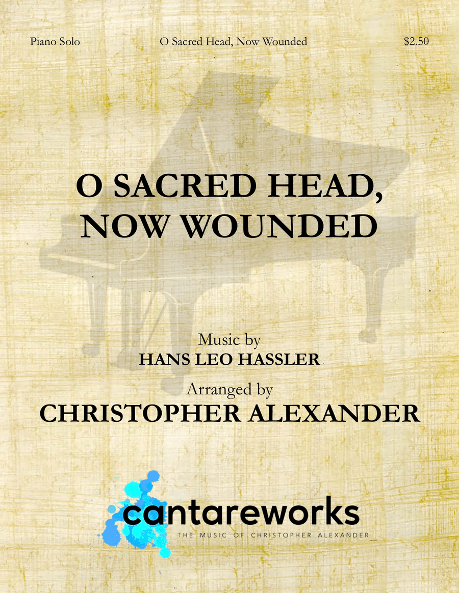 O Sacred Head, Now Wounded Piano Solo scores gallery preview page 1