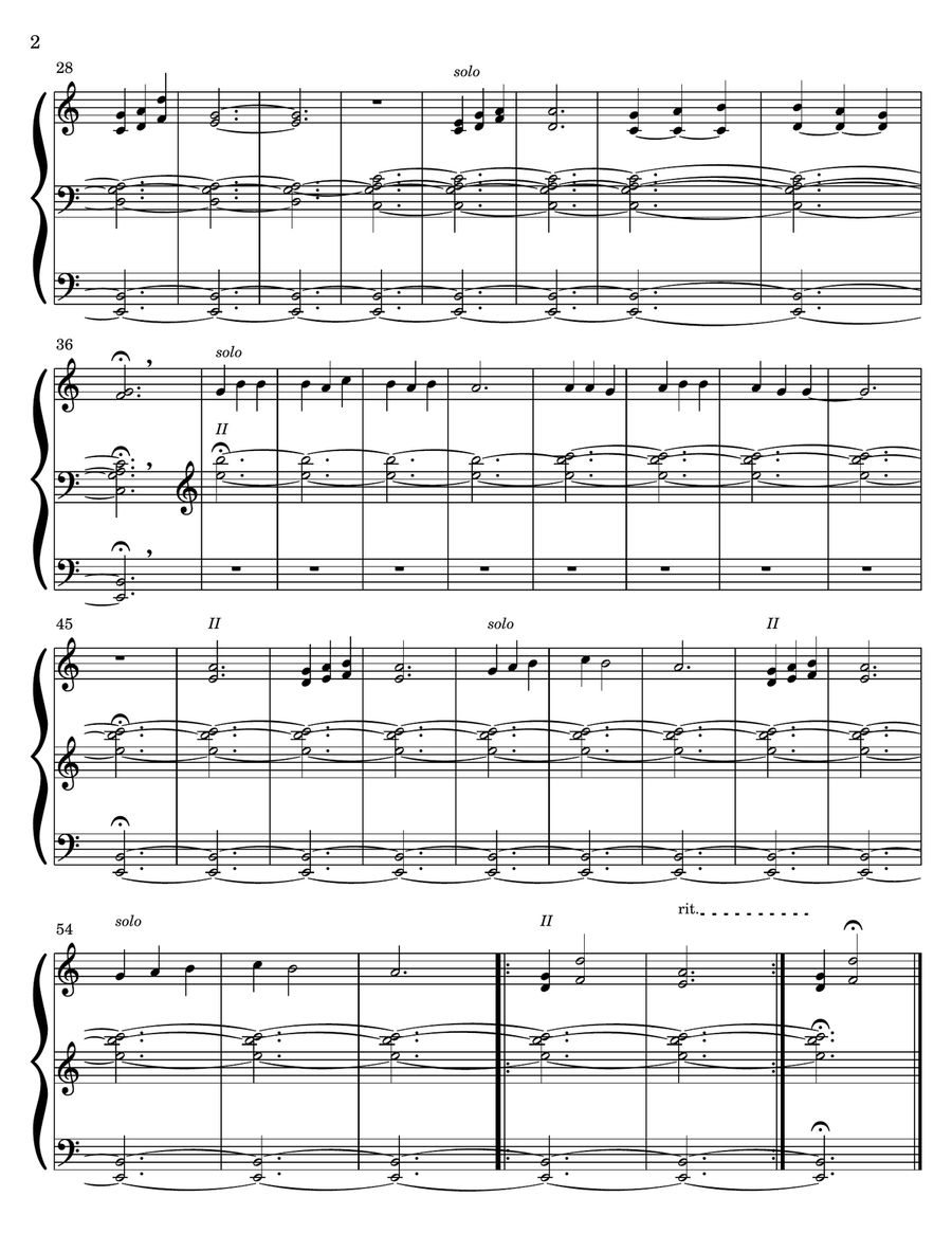 An Ambrosian Book of Hours (easy pedal) Organ Solo scores gallery preview page 3