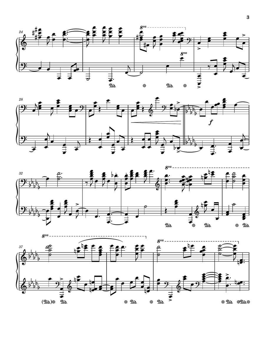Crazy Rhythm Piano Solo scores gallery preview page 3