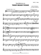 Variations on Teddy Bears’ Picnic School and Community scores gallery preview page 4