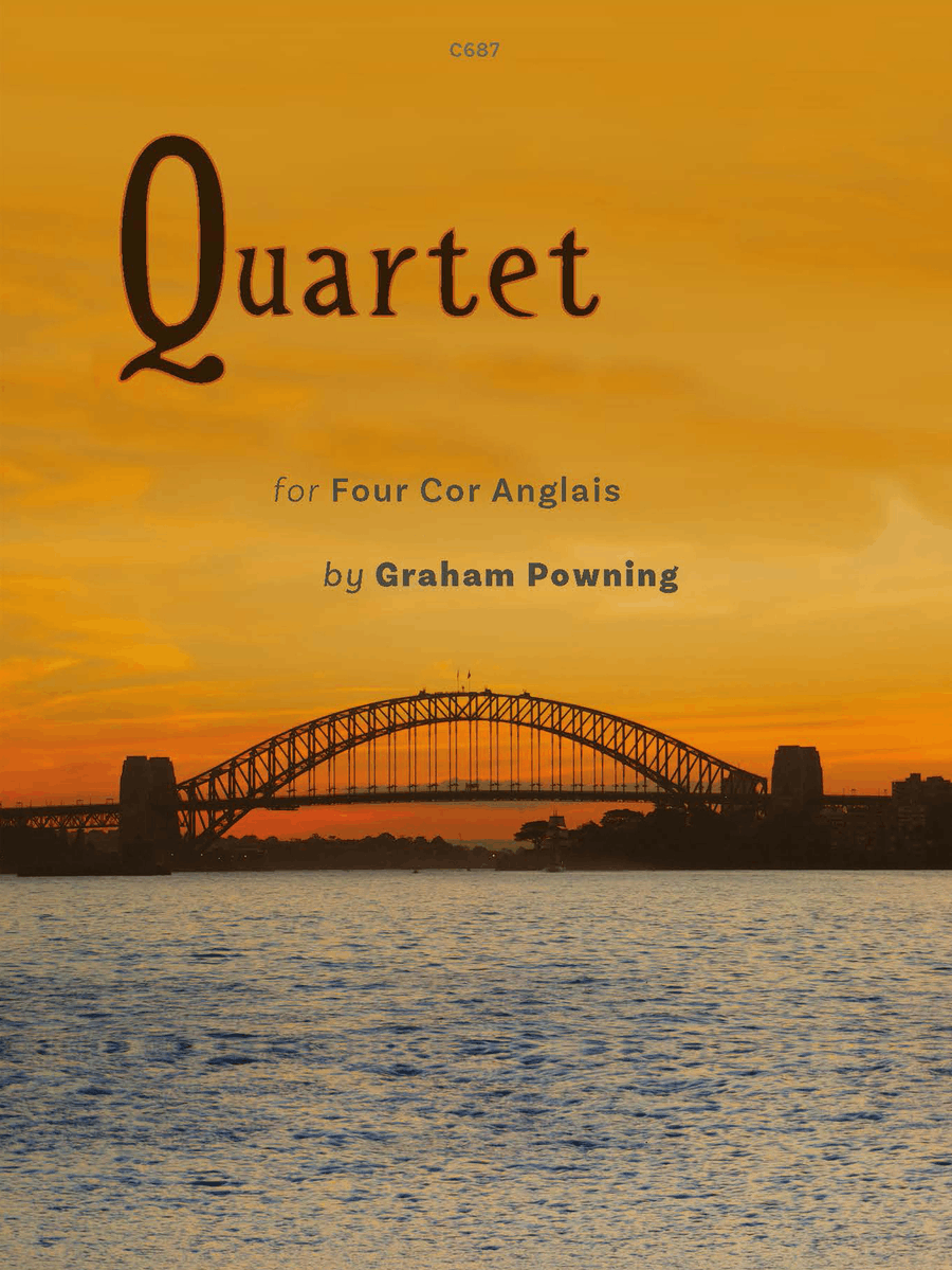 Quartet for 4 Cors Anglais Oboe scores gallery preview page 1
