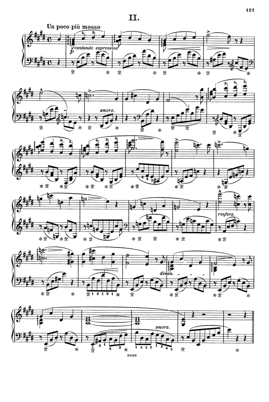 Consolations, S.172 - Franz Liszt Piano Solo scores gallery preview page 2