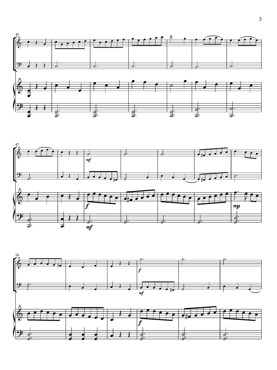 Six German Dances Six German Dances Clarinet Duet scores gallery preview page 3