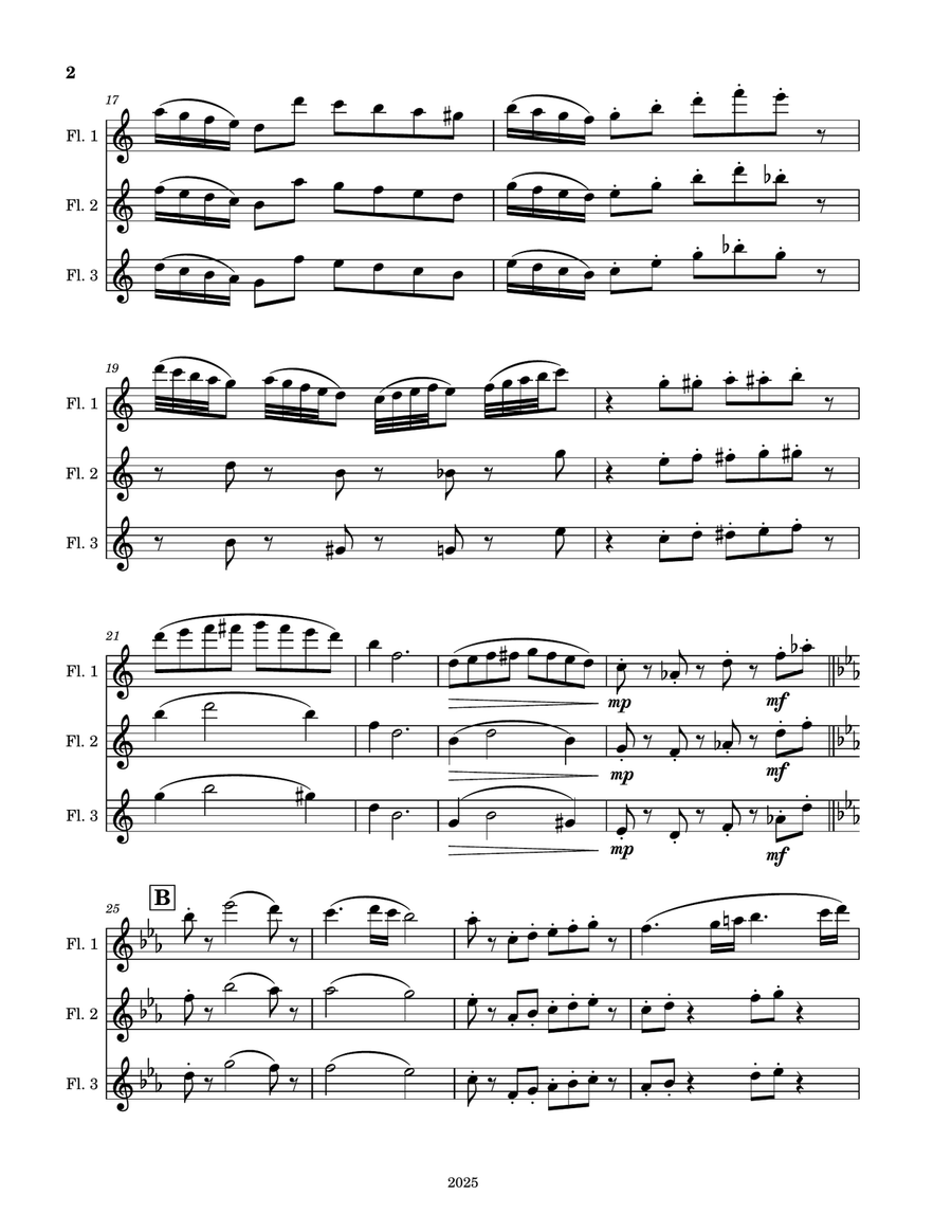 The Wizards Gathering The Wizards Gathering Woodwind Trio scores gallery preview page 2