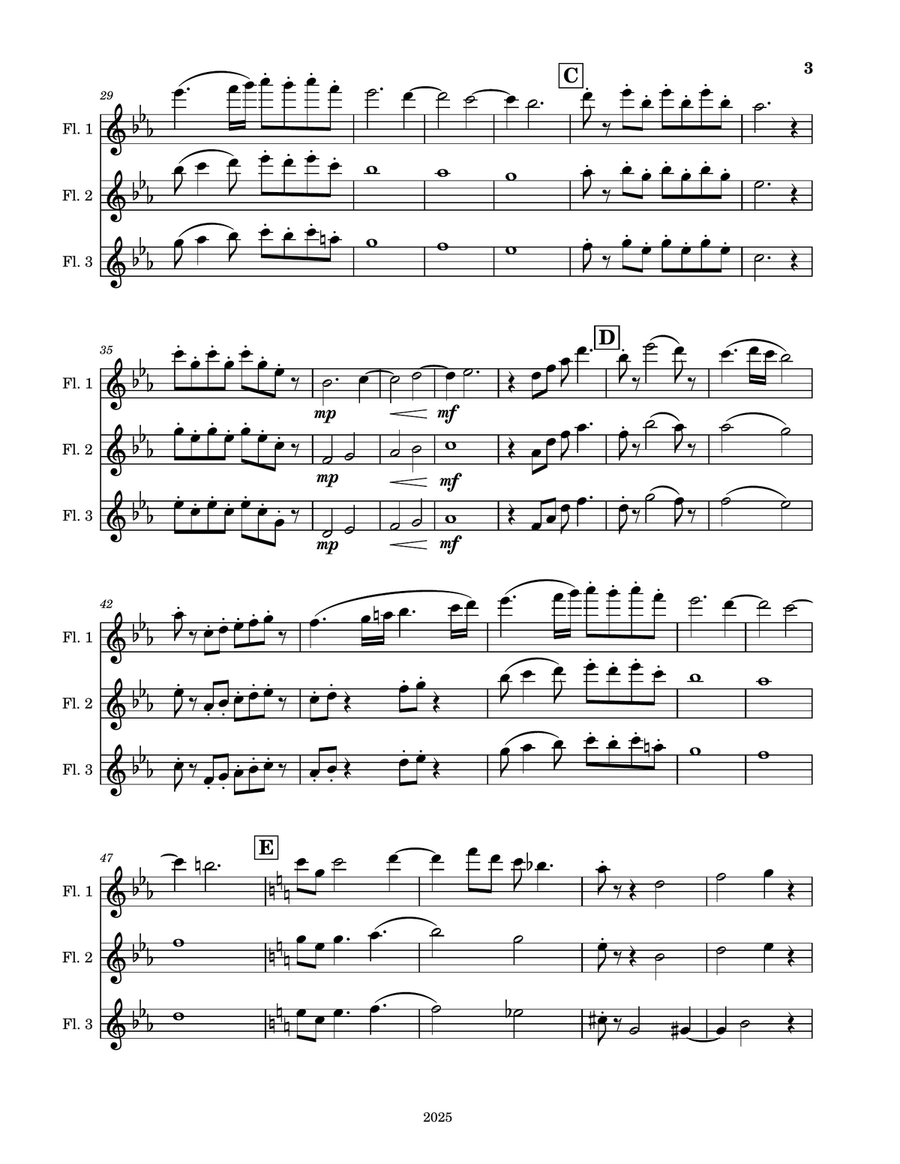 The Wizards Gathering The Wizards Gathering Woodwind Trio scores gallery preview page 3