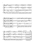 Gurenge Clarinet Quartet scores gallery preview page 5