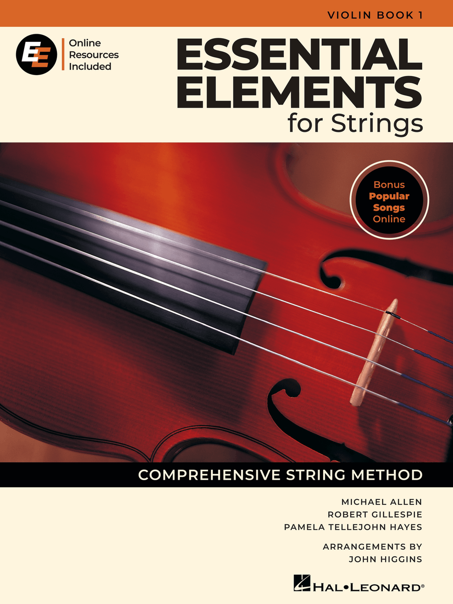 Essential Elements for Strings – Violin Book 1 with Online Resources String Orchestra scores gallery preview page 1