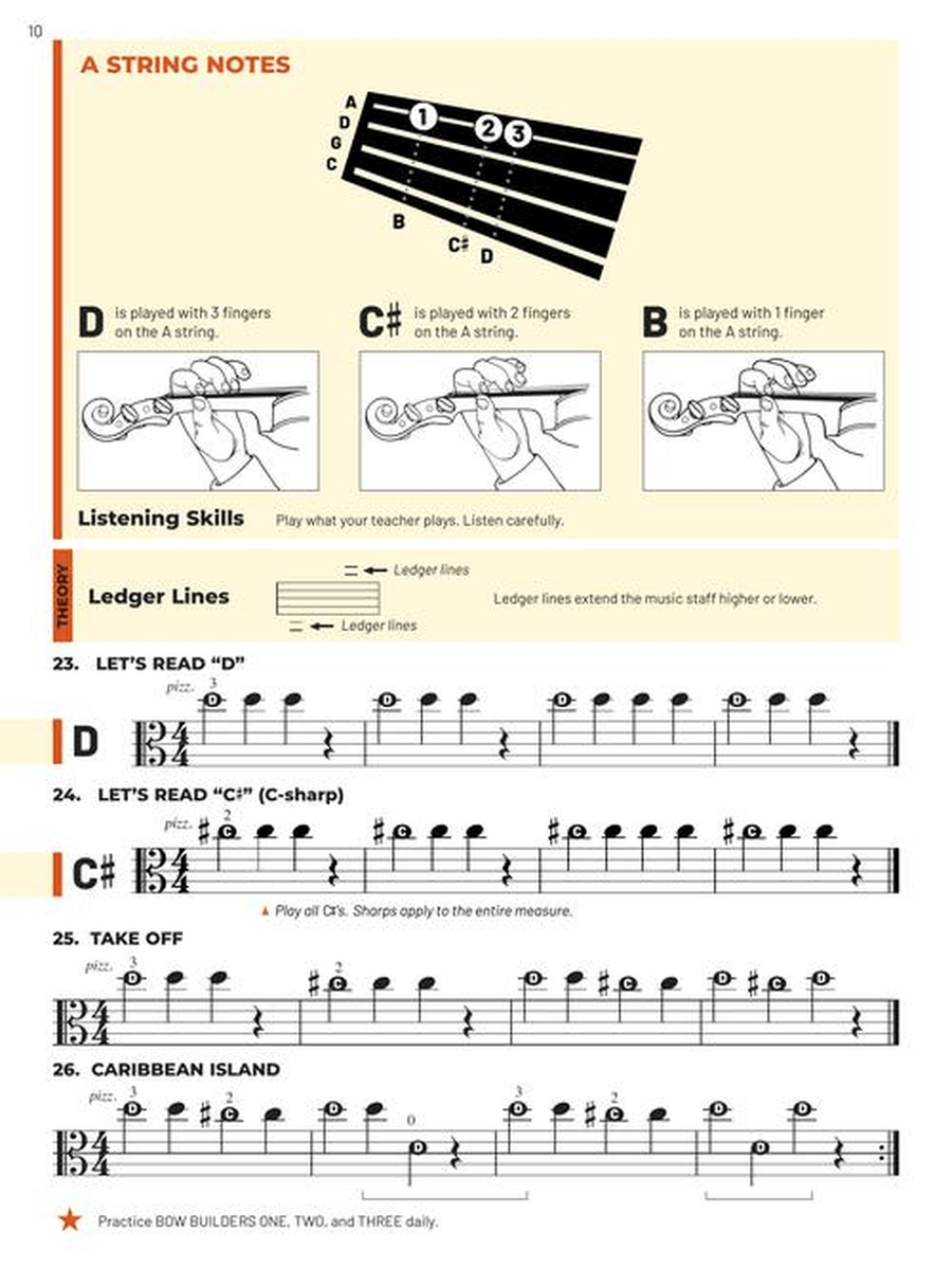 Essential Elements for Strings – Viola Book 1 with Online Resources String Orchestra scores gallery preview page 4
